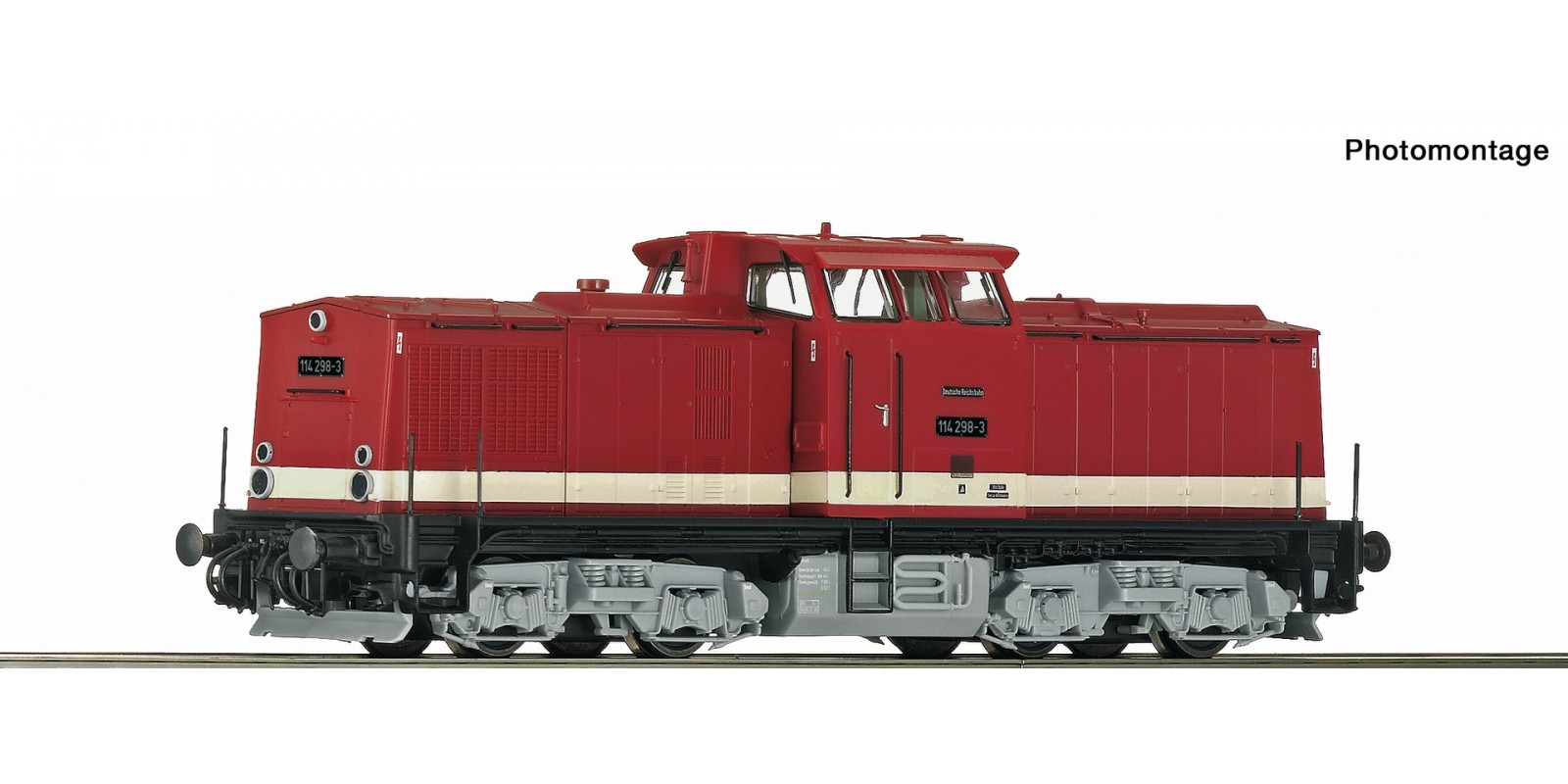 RO70811 Diesel locomotive 114 298-3, DR